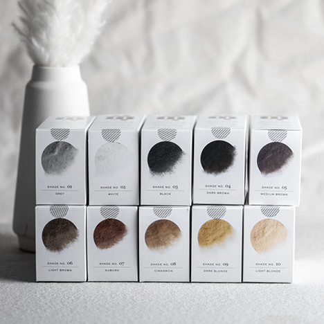 Poudre kératine cheveux clairsemés Nanofibres